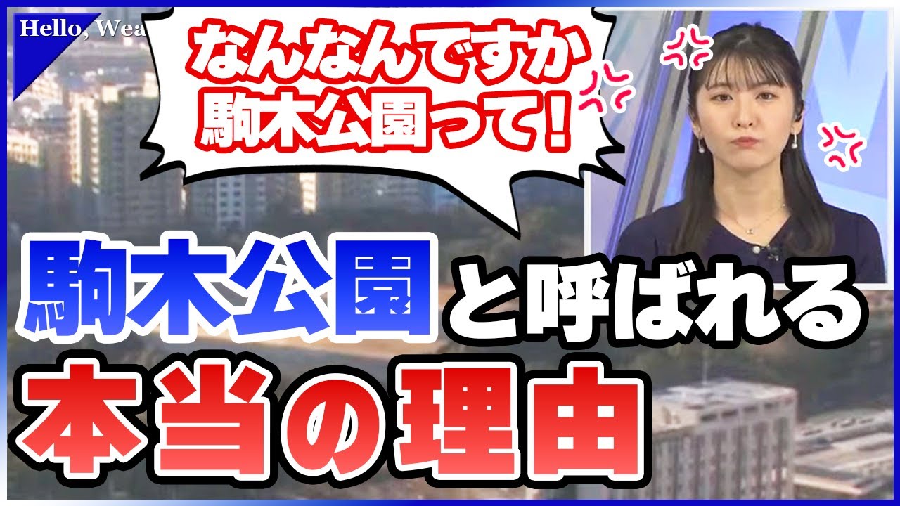 【駒木結衣】あの超有名サイトにも記載された「駒木公園」…その呼び名の由来は？