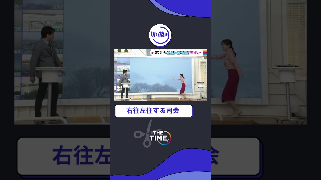 【THE TIME,切り抜き】右往左往する司会 / 2023.2.9放送