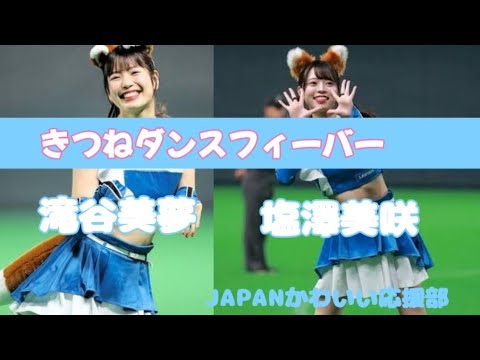 【きつねダンス】ファイターズガール、乃木坂、堤礼実コラボ