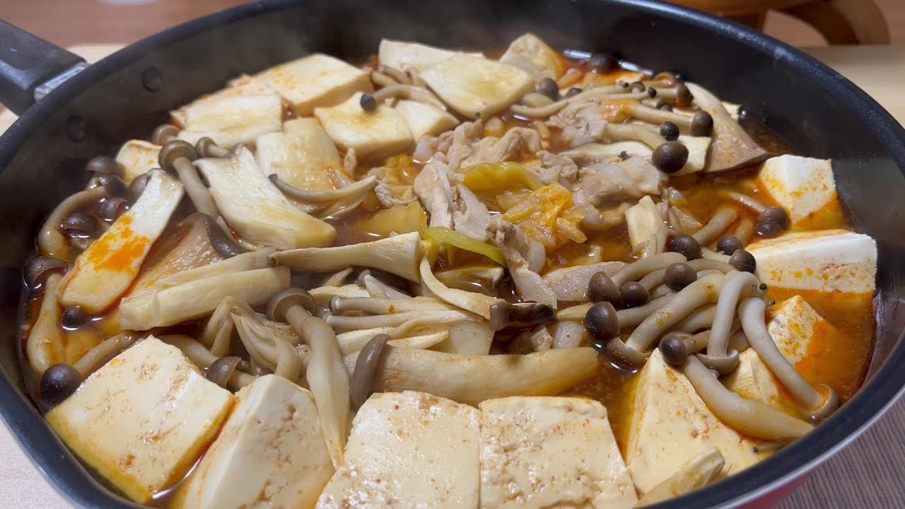 バレンタイン前夜のキムチ鍋