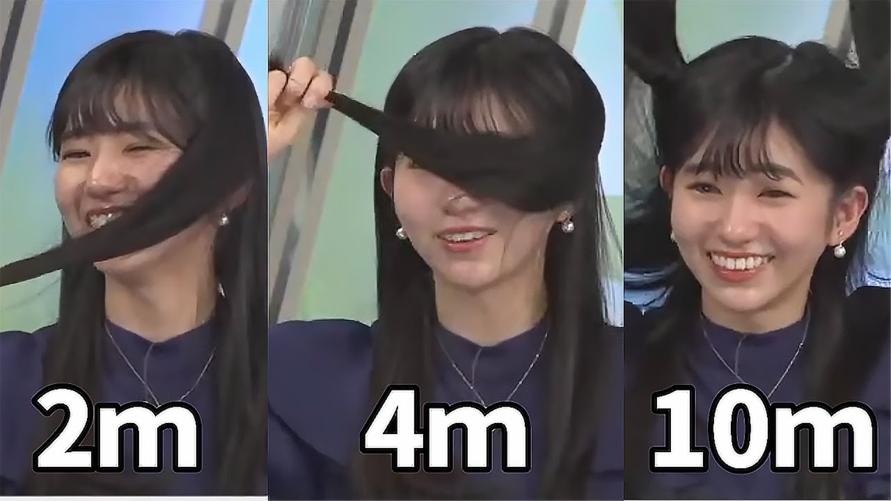 【大島璃音】髪で風速を測れるお天気お姉さん