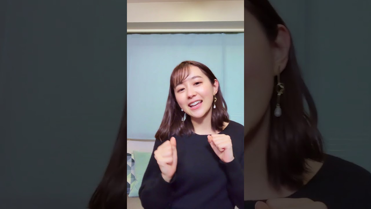 TikTokで鬼バズりしている曲を踊る美女ゲーマー's #shorts #女子アナ #若林有子 #宇内梨沙