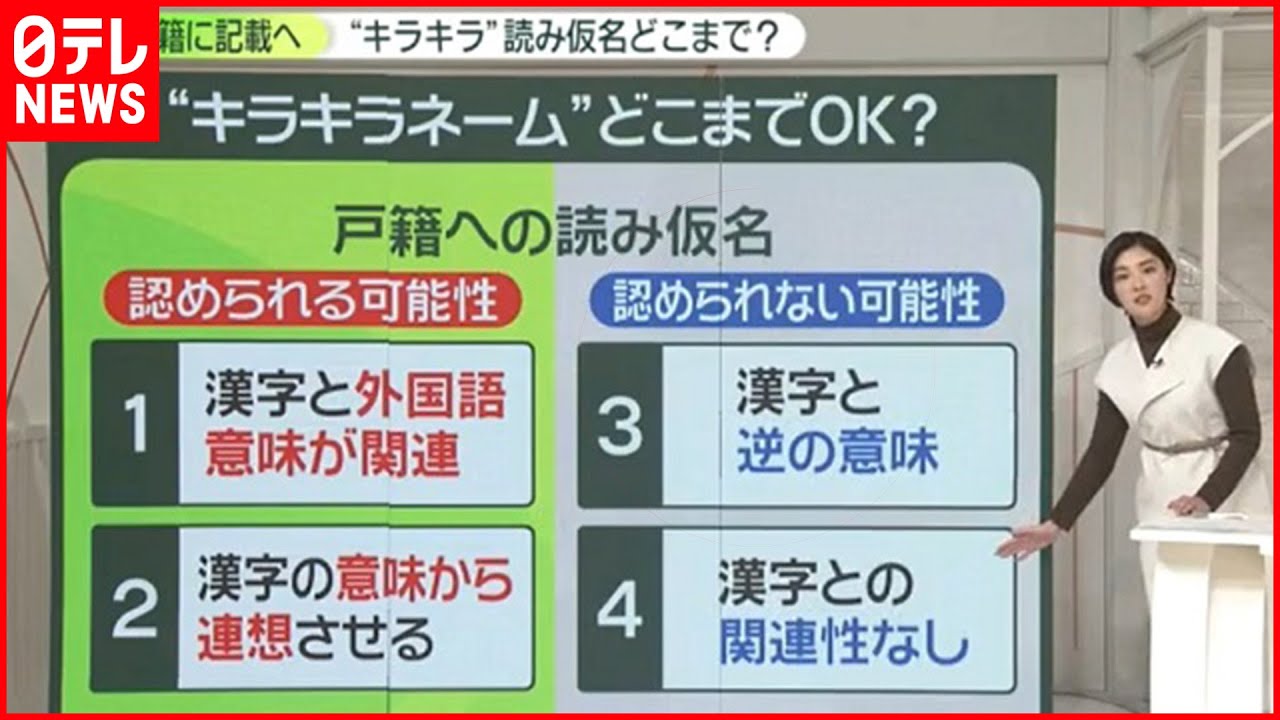 【キラキラネームどこまで？】 「光宙（ピカチュウ）」は一転......認められない恐れ「違和感ある」 デジタル化へ、戸籍に読み仮名