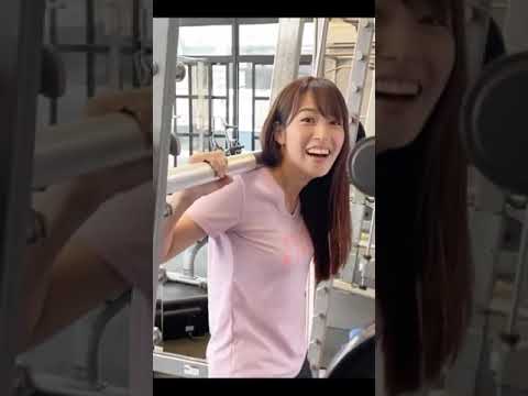 鷲見玲奈 パーソナルトレーニング続けてます！2020 07 10ループ