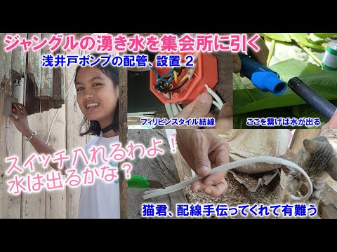 ジャングルの湧き水を集会所へ引く！２【果たして水は出るのか！？】メンバーリクエスト