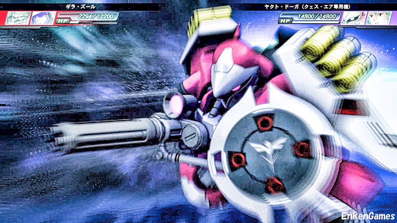 機動戦士ガンダム 逆襲のシャア ヤクト・ドーガ ギュネイ・ガス(CV.山寺宏一) クェス・パラヤ(CV.川村万梨阿) Gジェネレーション ジェネシス