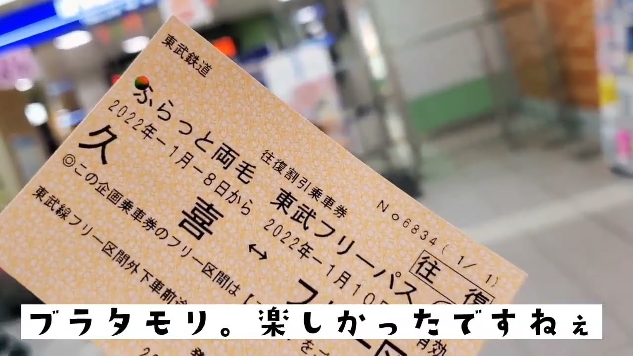 ブラタモリ〖足利〗で見た景色とは別の ふらっと両毛 東武フリーパスで見た〖足利市駅前〗の景色も見て欲しい
