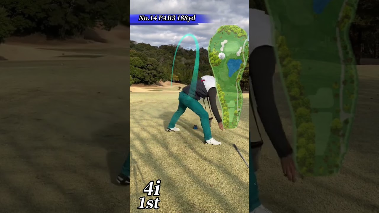 めっちゃダフった…⛳️🏌️‍♂️#ゴルフ #プロゴルファー #ラウンド #千葉 #ミス #セーブ #アプローチ