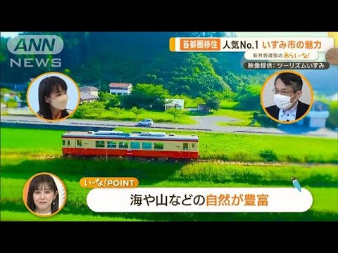 関東近郊“人気No.1移住先”は…千葉・いすみ市　魅力は“豊かな自然”【あらいーな】(2023年1月11日)
