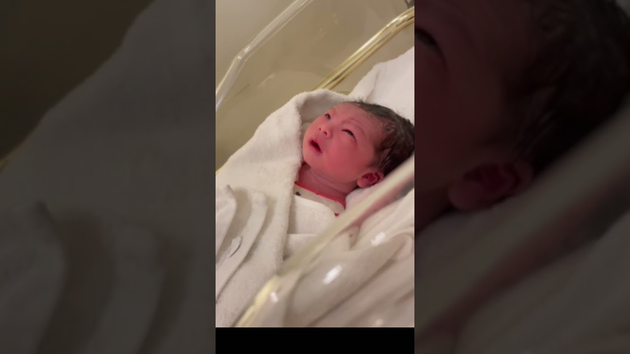 コロナ禍の出産で大変でしたけど無事産まれました♪初投稿です♪#shorts