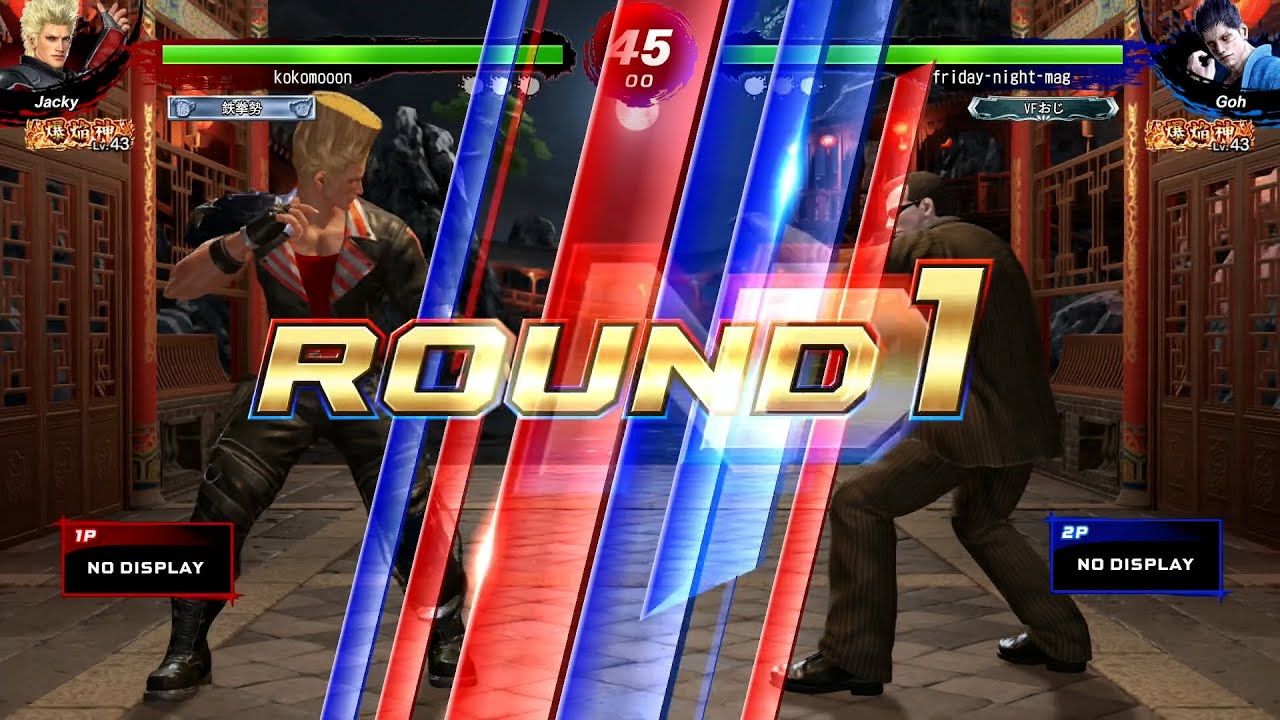 【VFes / VF5us 高段位戦】 爆焔神 ジャッキー VS 爆焔神 日守剛