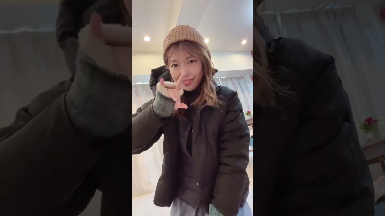 【男性にはナイショ】寒い日の女子の格好 #shorts