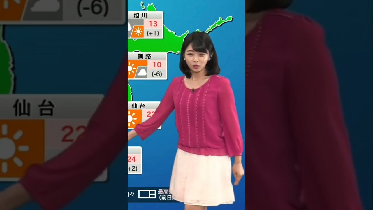 角田奈緒子　ウェザーニュース　大和撫子　諸行無常　beautiful woman JAPAN