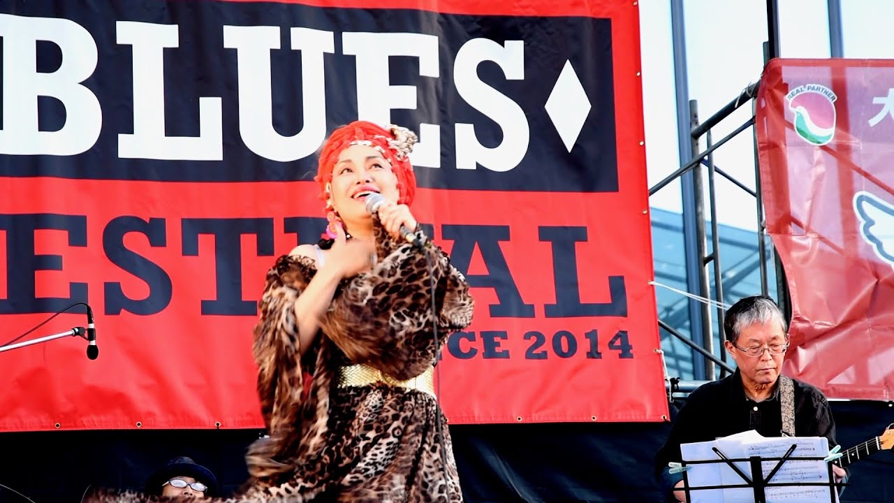 【 胸が痛い  】大上留利子 & ジェニファー with Shirayuries and ひだまりBand at  2022 堺ブルース フェスティバル