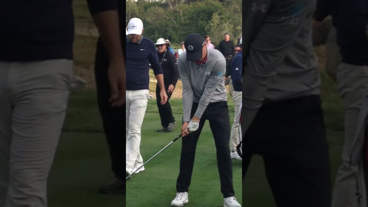 Rare! A close-up shot of Jordan Spieth and Collin Morikawa! 【レア動画】子供に呼ばれて笑顔を返すコリン・モリカワとジョーダン・スピース