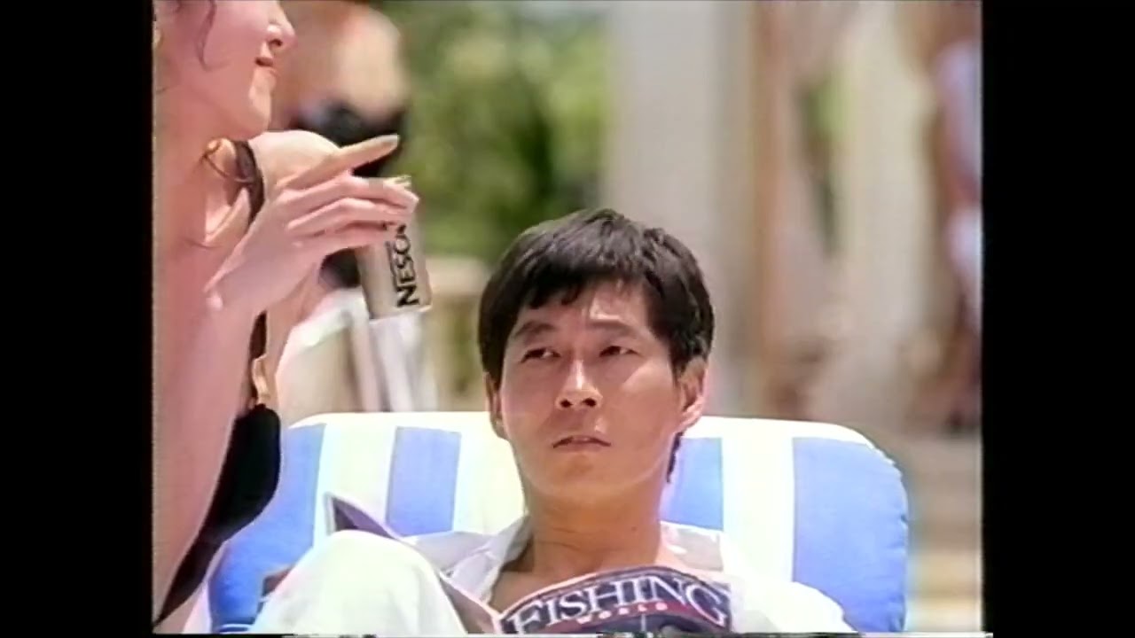 懐かCM　１９９３年　７月　大塚ビバレジ　ネスカフェ 缶コーヒー 　クラシックブレンド　明石家さんま　NESCAFE CAN COFFEE Classicblend