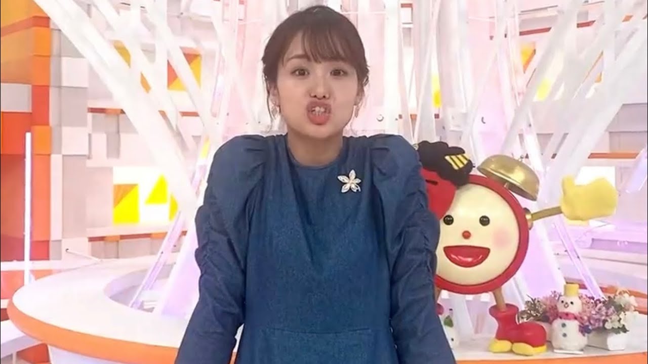井上清華アナ（Seika_Inoue)2023.1.25のスマイルチャージ