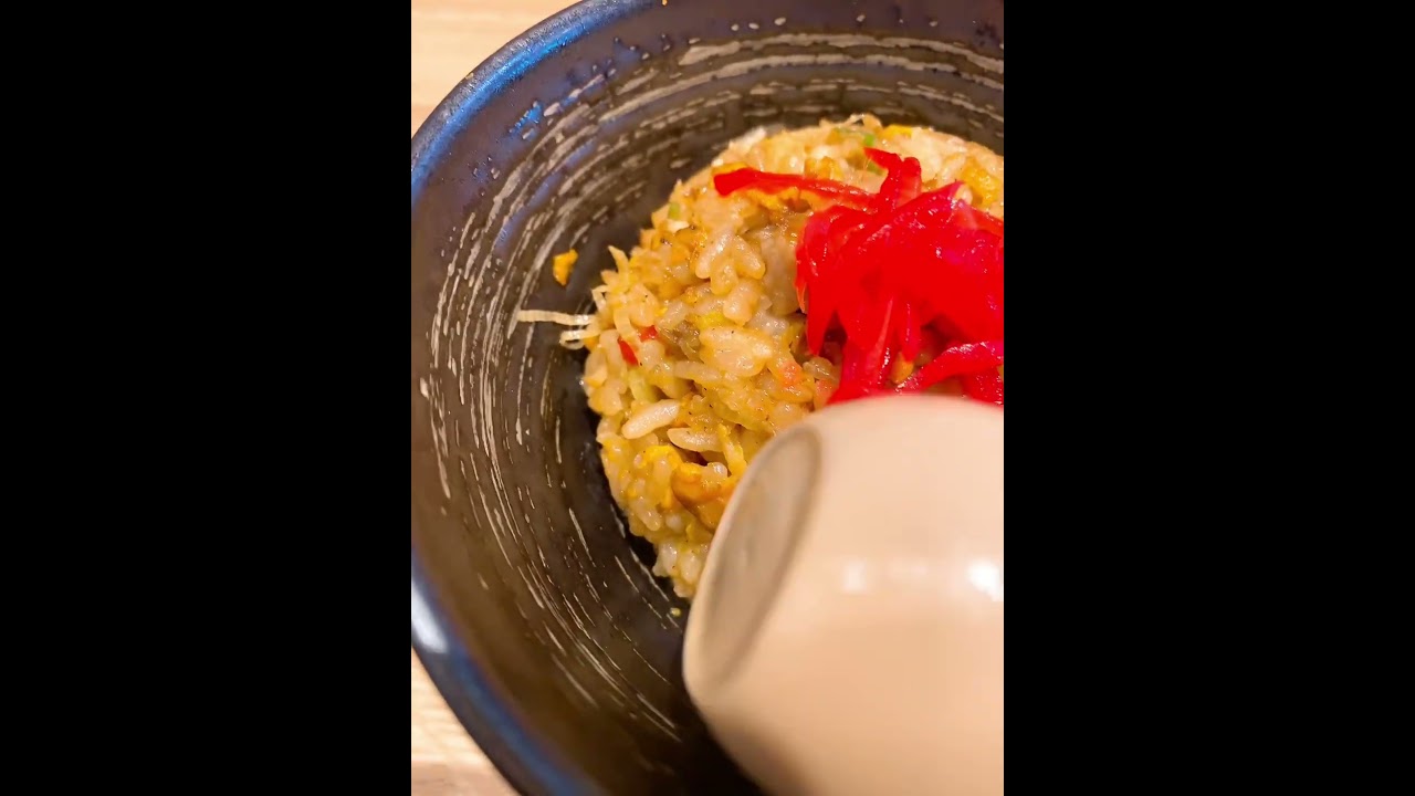 ミニ炒飯 250円 / 麺家蘭花 #朝ラーメン #早朝グルメ#thetime_tbs #篠原梨菜 #シノリナ