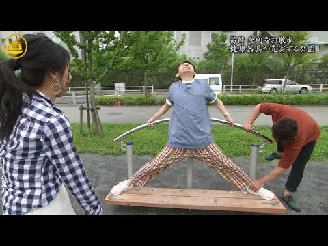 『有吉くんの正直さんぽ』 𒅒 🅷🅾🆃 ☂「葛飾金町をお散歩 健康器具が充実する公園」