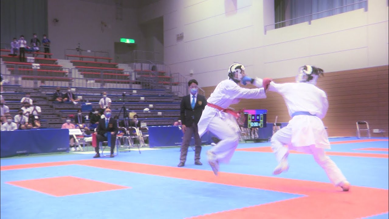 2021インターハイ　女子個人組手準決勝　伊藤藍VS寺澤紗良