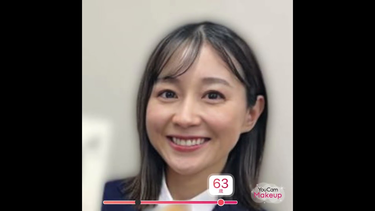 わかばこと若林有子のAI未来予測老化動画