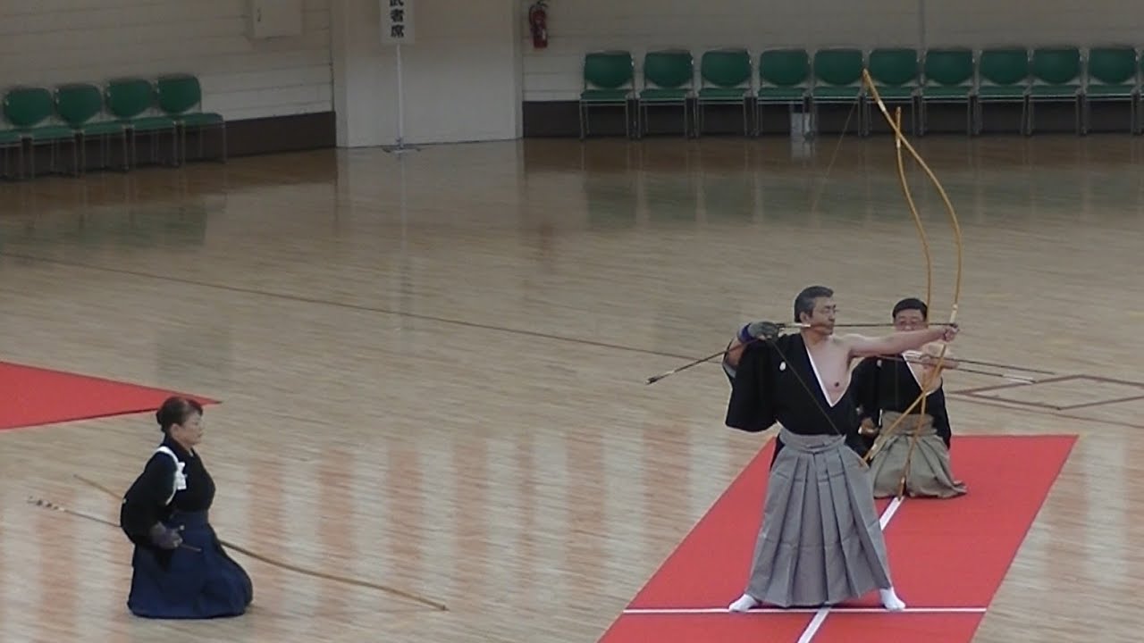 弓道 令和5年武道始め 範士模範演武