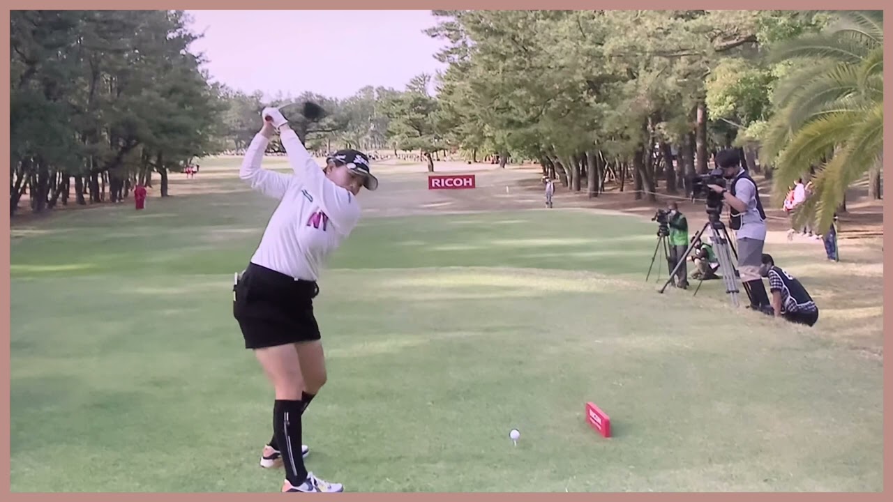 【ゴルフ】 勝みなみ　スイング