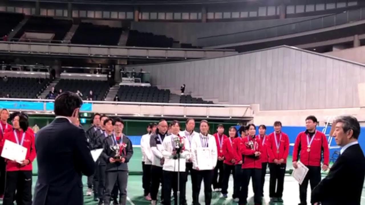 第37回テニス日本リーグ　決勝トーナメント　３位決定戦  三菱電機ファルコンズ