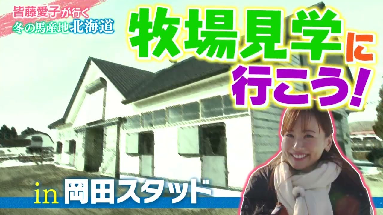 皆藤愛子が行く　冬の馬産地北海道Vol.１（2023年2月25日放送分）
