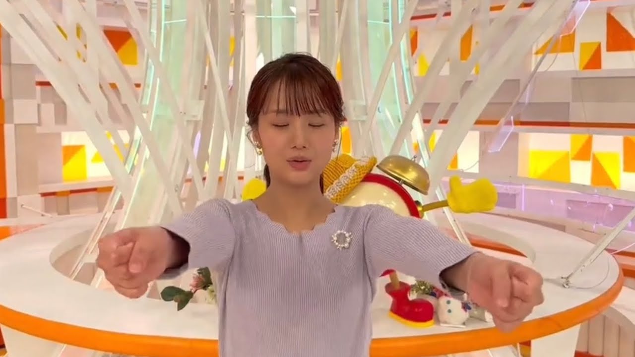 井上清華アナ（Seika_Inoue)2023.1.12のスマイルチャージ
