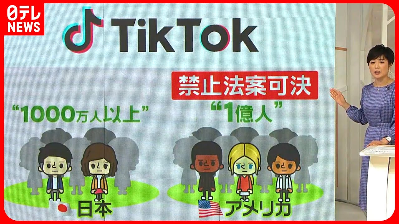 【TikTok】アメリカで警戒広がる「中国は米国民を情報操作しようとしている」