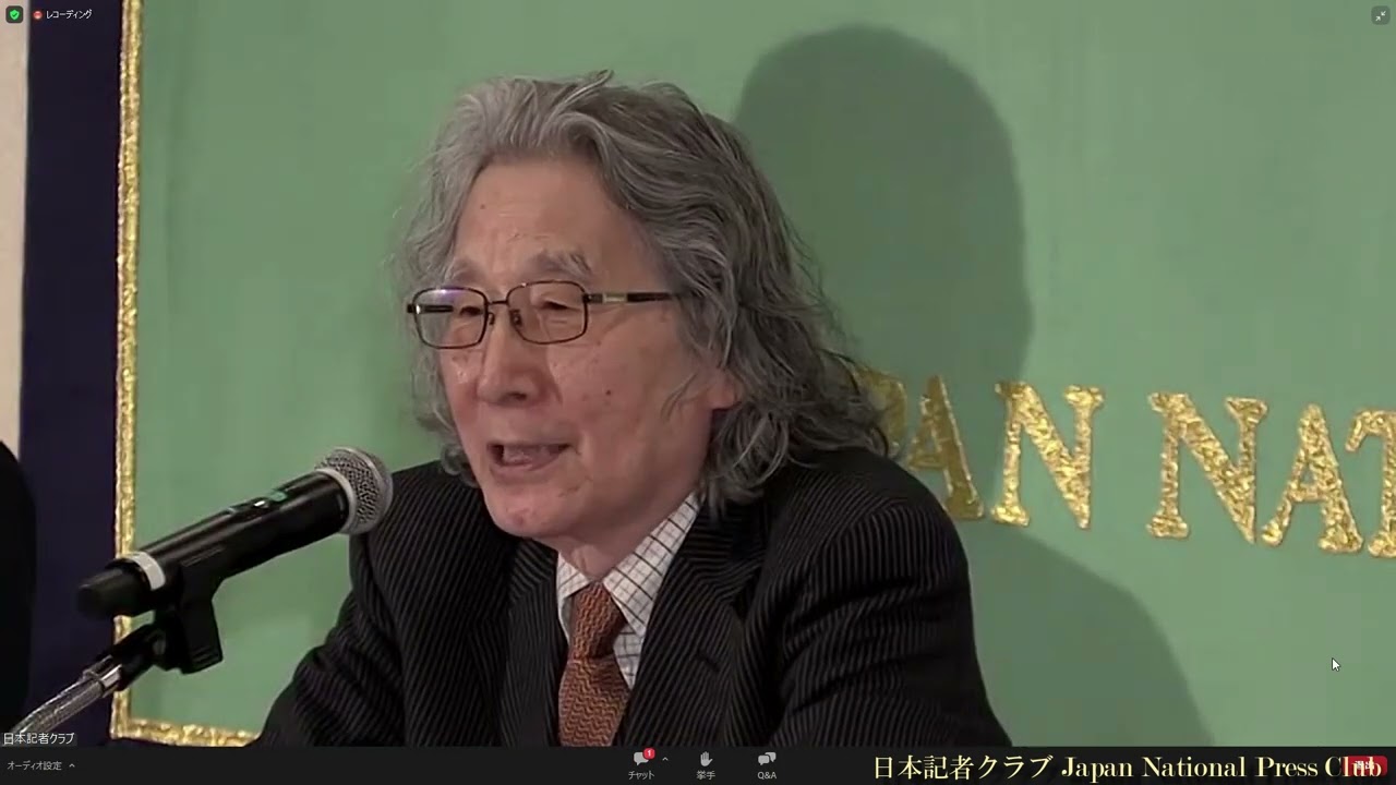 日本学術会議 歴代会長　会見      2023.2.14