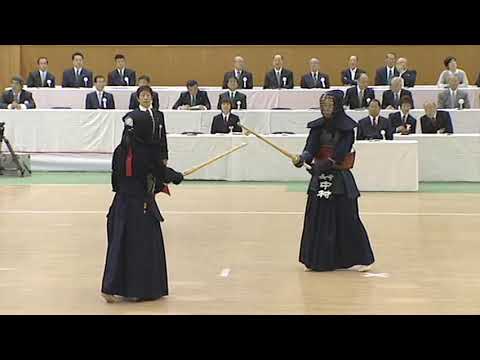 高地 茜 x 中村久美子 / 코우치 아카네 x 나카무라 쿠미코 / A. KOCHI x K. NAKAMURA, 第50回 全日本女子剣道選手権大会 Round 1-25