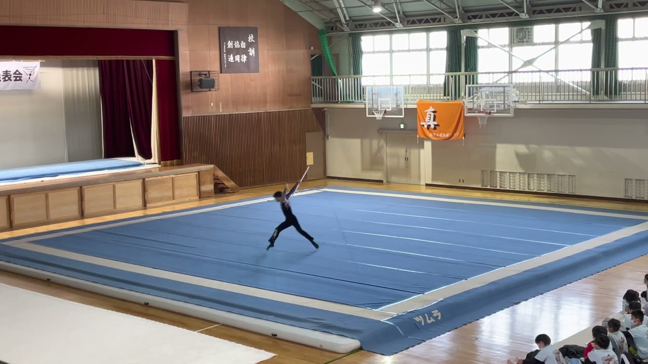 井上正也 スティック(固定カメラ全景)