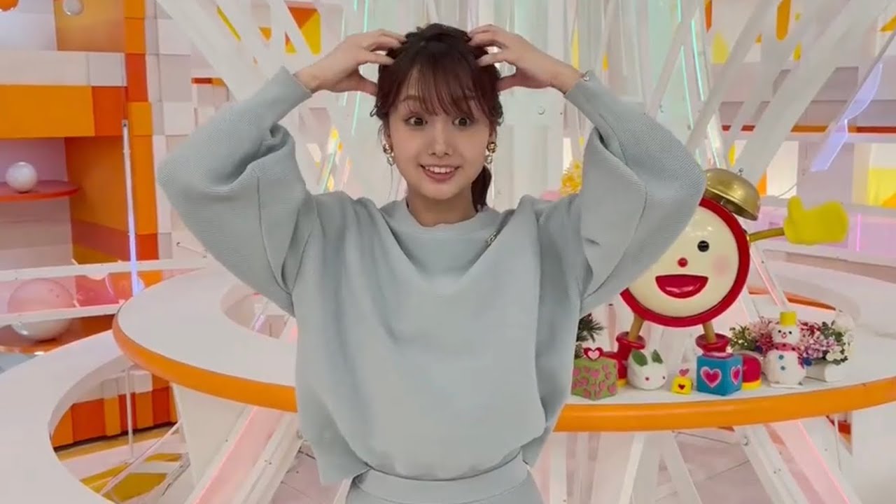 井上清華アナ（Seika_Inoue)2023.2.7のスマイルチャージ
