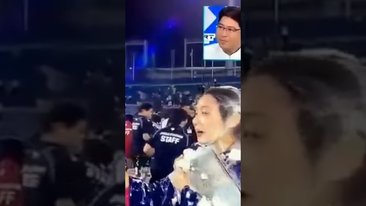 ビールかけ