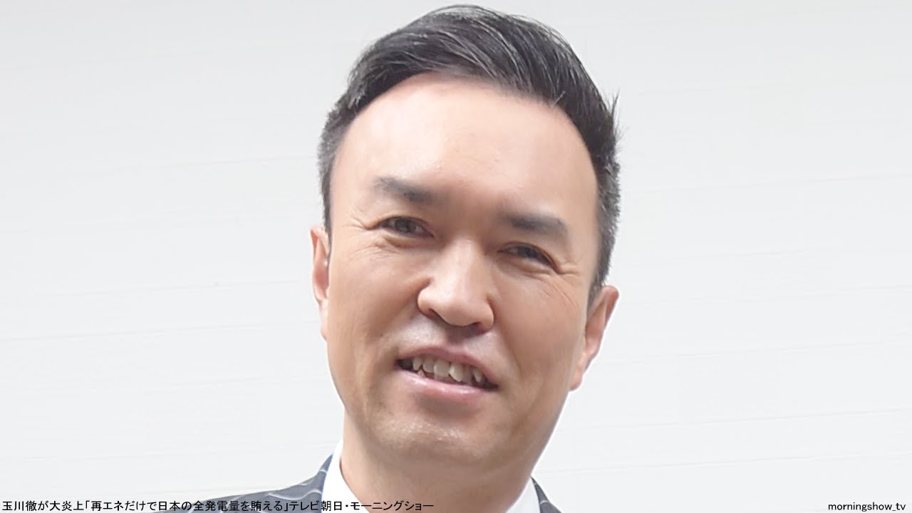 玉川徹が大炎上「再エネだけで日本の全発電量を賄える」テレビ朝日・モーニングショー