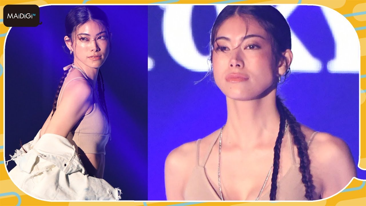 森星、3年ぶりTGCで圧倒的な存在感　美ボディー披露しウオーキング