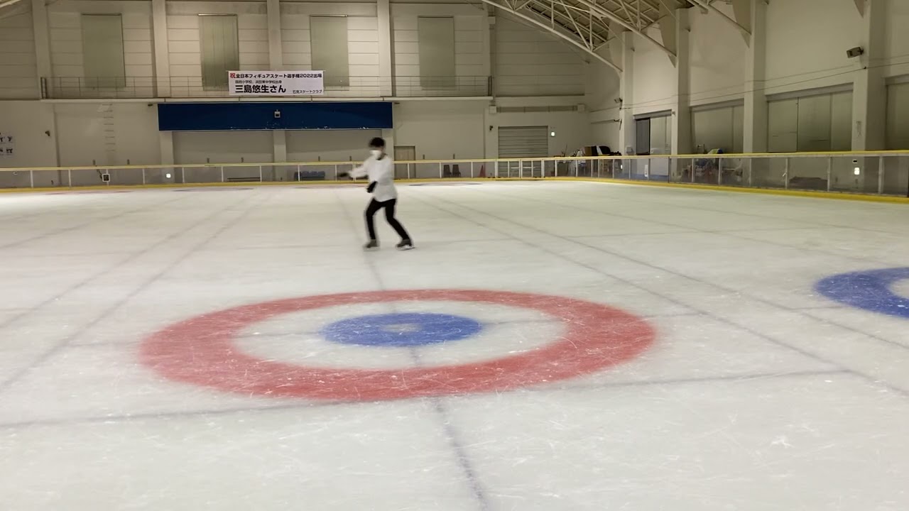 一回転サルコウ飛びました