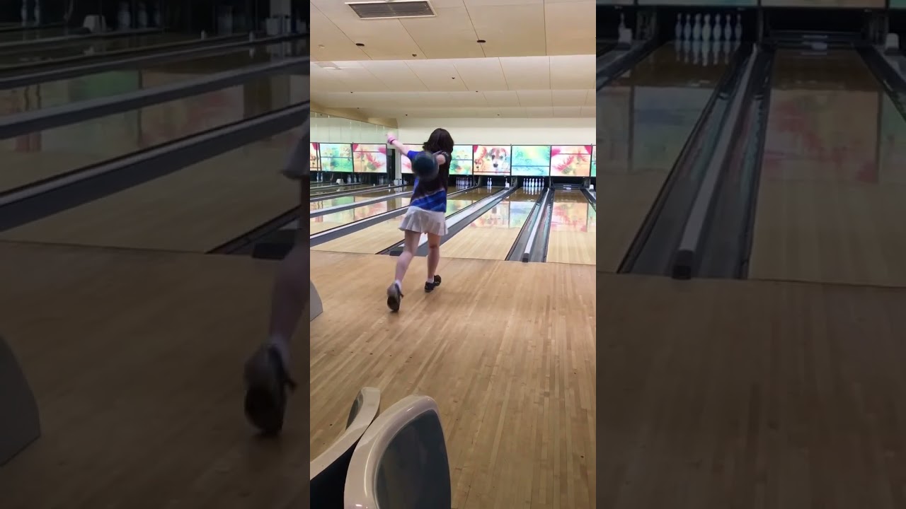 渡辺けあきプロ投球 #bowling #ボウリング #女子プロボウラー #shorts #渡辺けあきプロ#ボーリング
