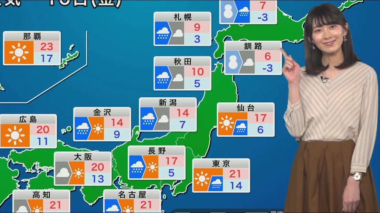 【檜山沙耶】水戸の日 茨城弁天気予報