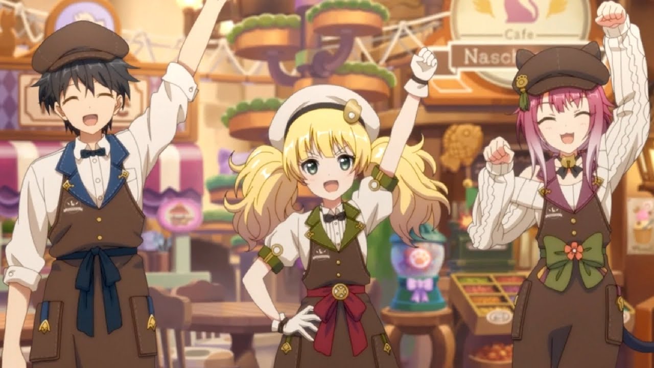 プリコネ R Cafeイベント全話「猫と駄菓子の喫茶店　カフェ・ナッシュカッツェにようこそ」モニカ Monika CV辻あゆみ ｜ タマキ Tamaki CV沼倉愛美 ｜ プリンセスコネクト