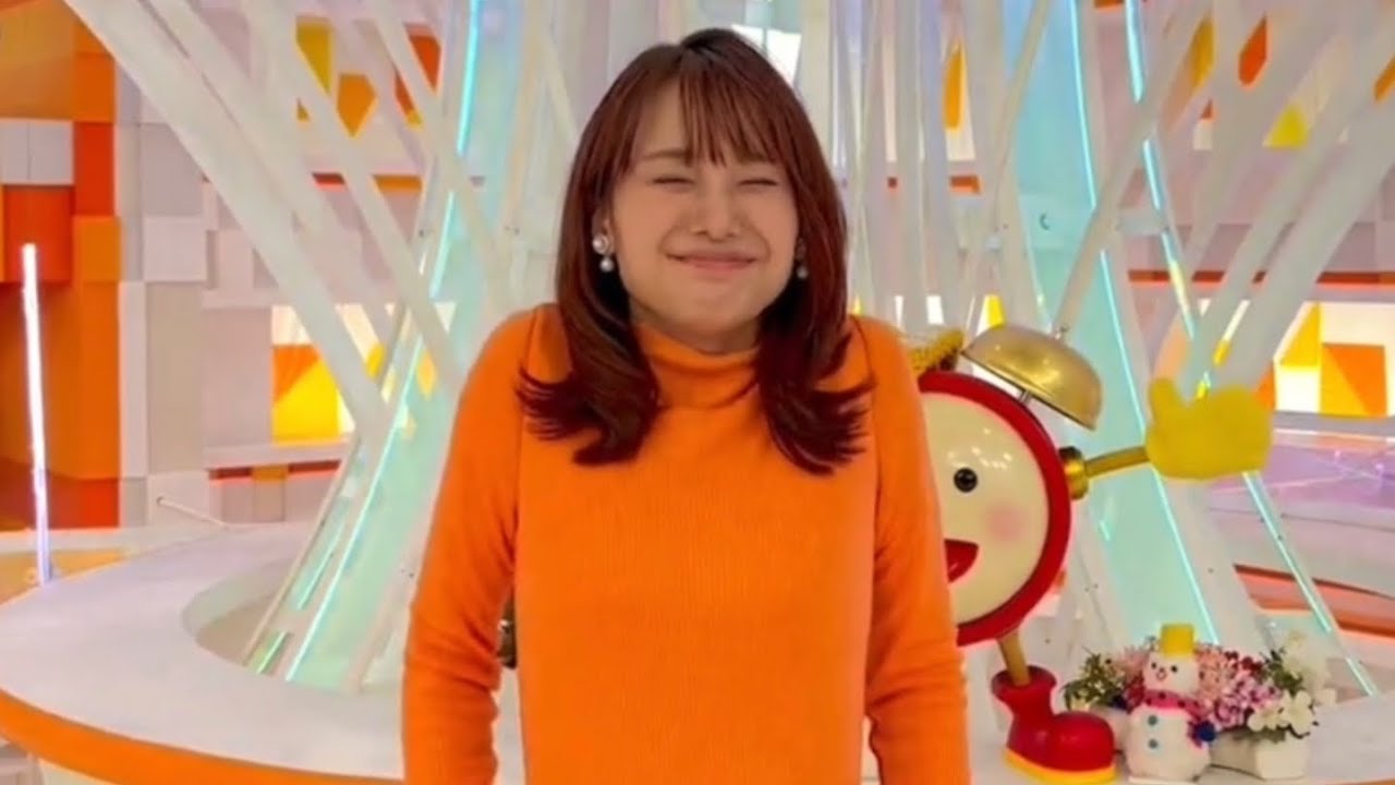 井上清華アナ（Seika_Inoue)2023.1.17のスマイルチャージ