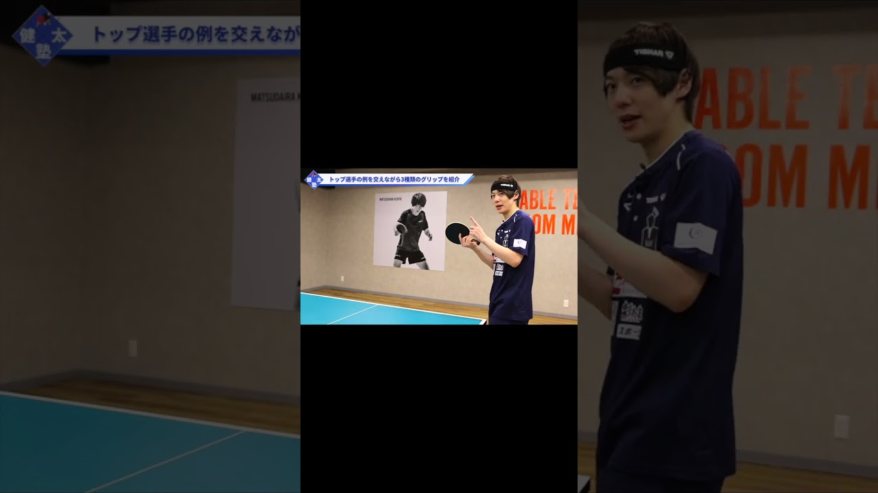 【ワンポイントレッスン#41】トップ選手のサーブのグリップ#shorts