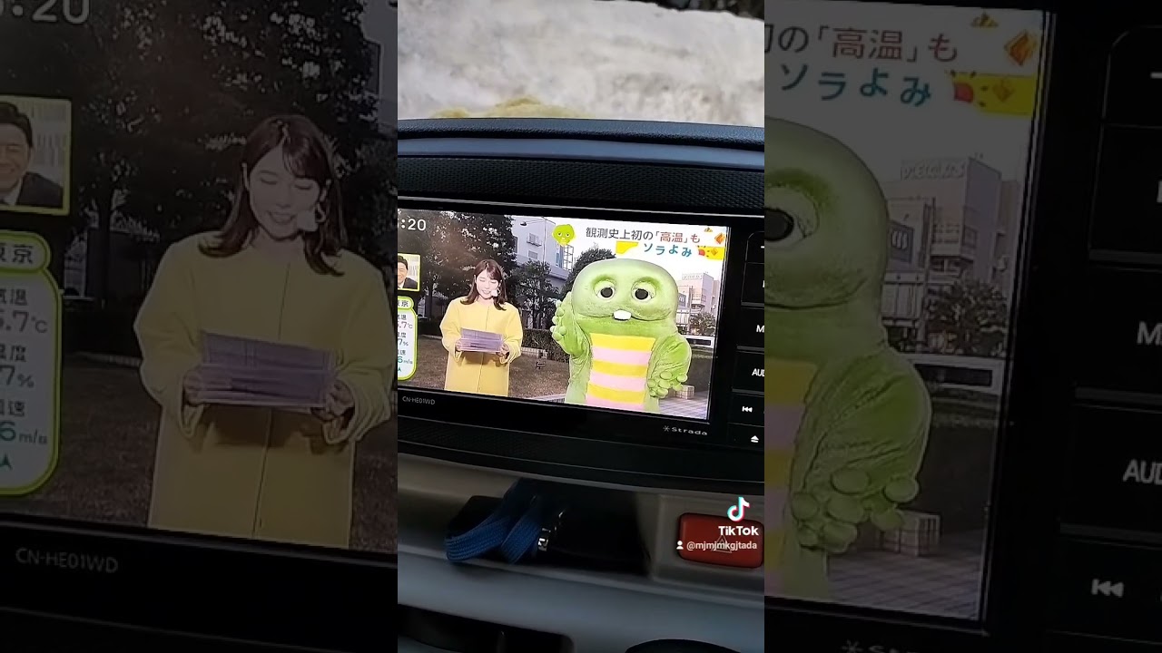 ＃竹俣紅アナさんお天気火曜日