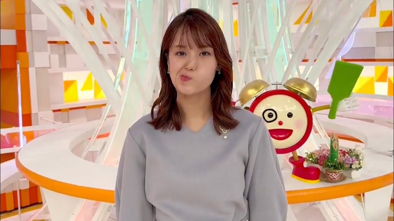井上清華アナ（Seika_Inoue)2023.1.6のスマイルチャージ