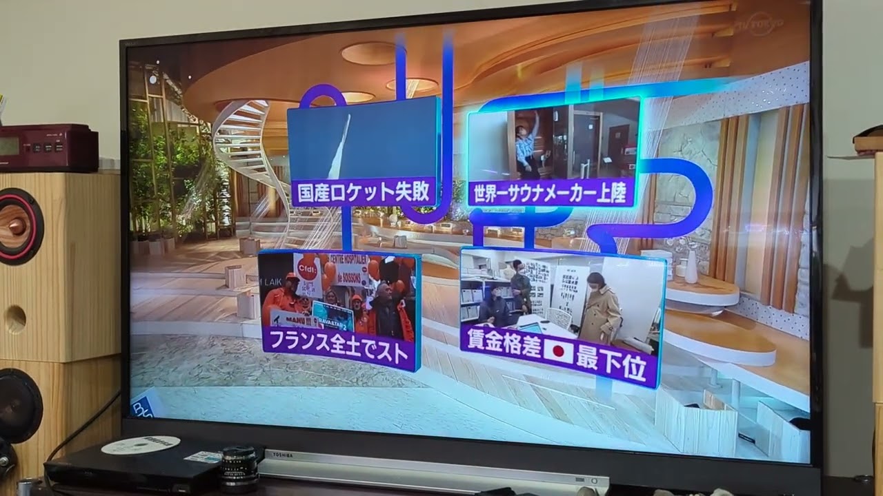 ワールドビジネスサテライト OP 2023年3月7日（火曜日）©テレビ東京