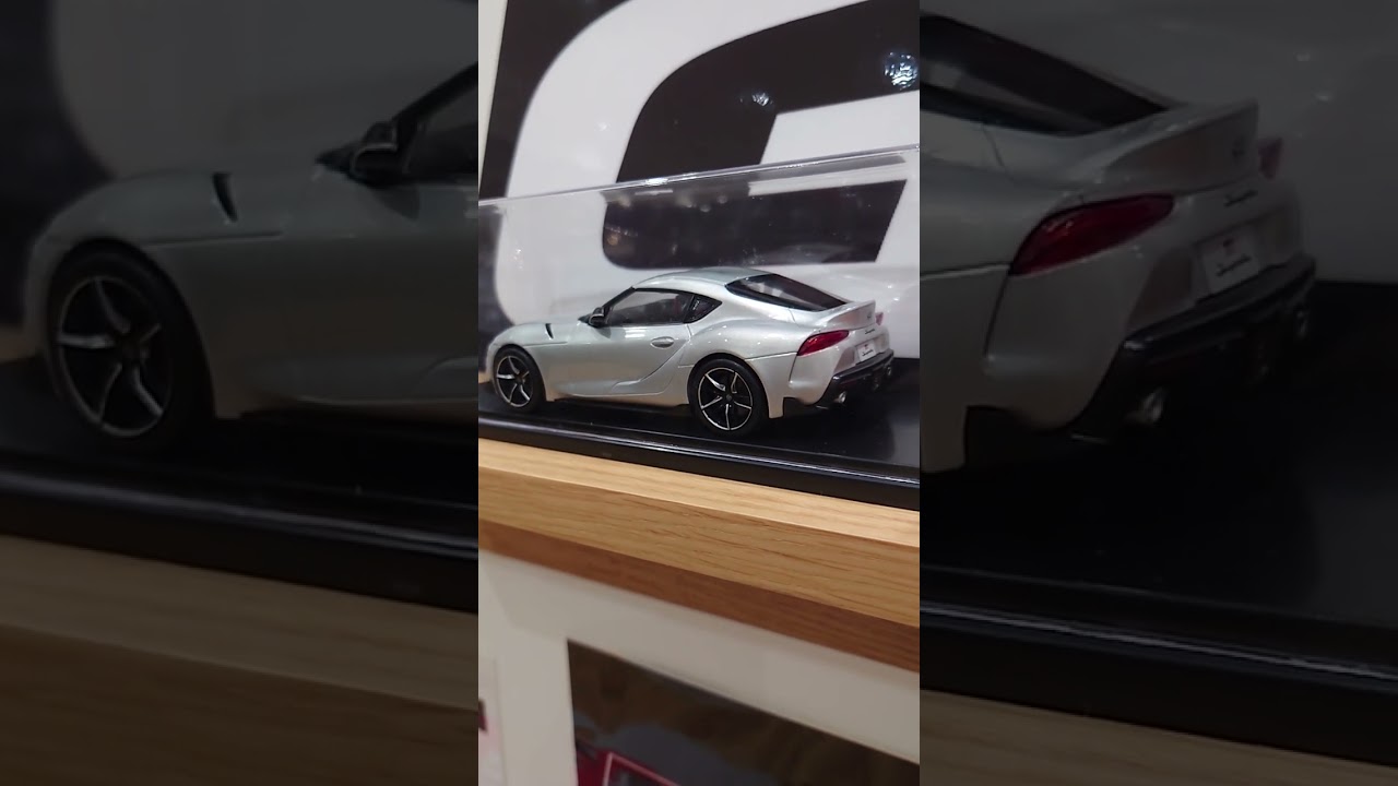 イオンモール府中、トヨタ展示車ショールーム。「TOYOTA GR  GZOO Ricinng」のミニチュアカー。素晴し過ぎるフォルムに圧倒される。実車は、実在するのか。もうすぐ閉店。 #shorts