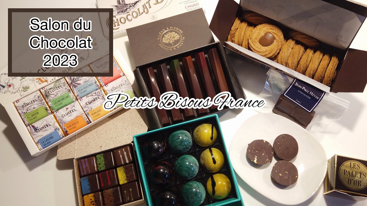 【Salon du Chocolat 2023】発売前にパリジャンと実食レビュー！パリで購入できるサロン・デュ・ショコラ東京出店の７店舗ショコラティエのチョコレート🍫バレンタインのおすすめチョコは？