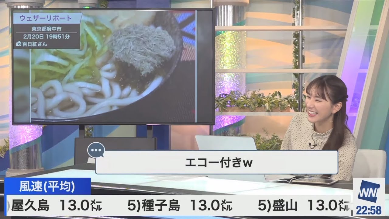 【白井ゆかり】＜エコー付き＞まったりぽーと【ウェザーニュース】